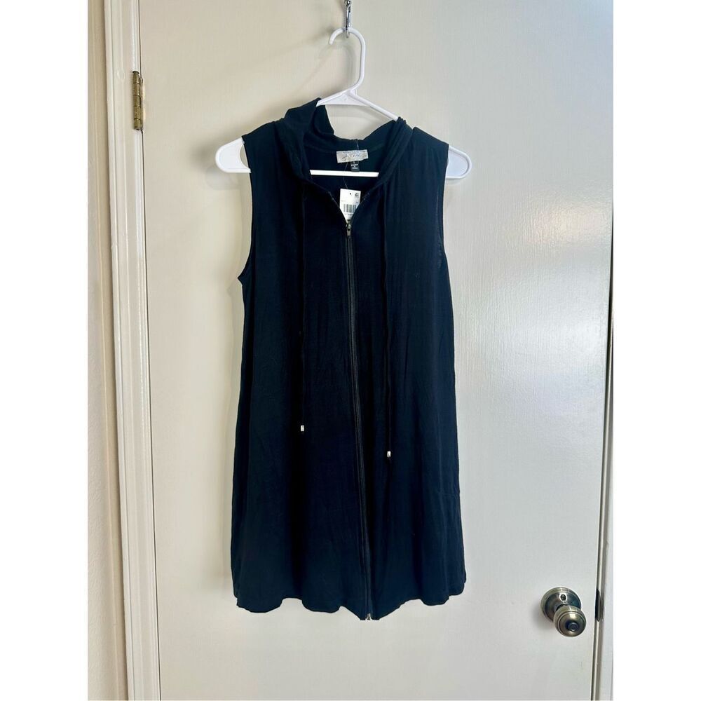 J Valdi NWT size Small Full Zip Hoodie Swim Cover-Up Dress - Picture 5 of 12